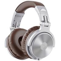 OneOdio Bluetooth Headphones Over Ear, Studio Level Sound Quality, 110 Hrs Playtime Bass Boosted Soft Memory Protein Earmuffs Foldable wireless Headphone with Mic for Cell Phone PC Music