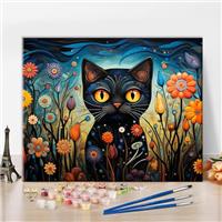 TISHIRON Colorful Graffiti, Modern Oil Painting for Adult Be