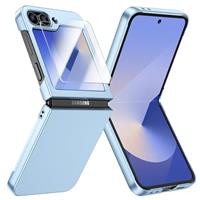 Doeshine for Samsung Galaxy Z Flip 6 Case Ultra Slim, Full Body Cover with Built-in Screen Protector, Thin Slim Fit Phone Case, Lightweight Skin-Friendly, Hard PC Protective Cover for Z Flip 6