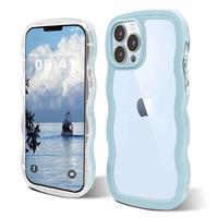 ORDA Candy Color Border Transparent Case Wave Edge