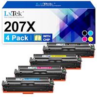 LxTek Compatible Toner Cartridge Replacement for Brother TN1050 - 4-Pack (Black) - Compatible with HL-1110, 1210W, 1212W, 1112, DCP-1510, 1610W, 1612W, 1512, 1910W, 1810