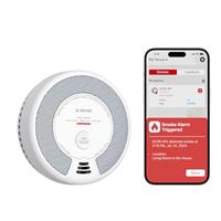 X-Sense Wi-Fi Smoke and Carbon Monoxide Alarm with Replaceable Battery, Smart Combination Detector Compatible with X-Sense Home Security App, SC06-WX, 1-Pack