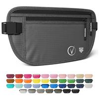 Vantamo Money Belt for Travel Hidden, RFID Protected Waist Wallet, Fits Passport & Phone with Cover