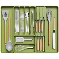 Lifewit Cutlery Drawer Organiser for Kitchen, Expandable Cutlery Tray