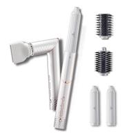 GLAMUP 5 in 1 Flexible Air Curler Hair Styler- Magic Styler, Hot Air Brush