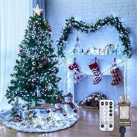 Led Fairy Lights Battery Operated String Lights Waterproof Silver Wire 7 Feet 20 Led Firefly Starry Moon Lights for DIY Wedding Party Bedroom Patio Christmas