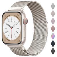 Original Stainless Steel Milanese Loop Compatible with Apple Watch Straps 38mm 40mm 41mm 42mm 44mm 45mm 46mm 49mm, Women & Men Magnetic Strap for iWatch Ultra/Ultra 2, SE, Series 10 9 8 7 6 5 4 3 2 1