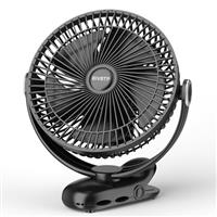 BIVBTP rechargeable portable fan,12000mAh battery fan with clip for stroller,8 Inch Clip on fan for Golf Carts,Strong Airflow USB Fan for Office Desk Outdoor Travel Camping Tent RV Treadmill pram
