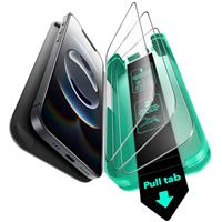 ESR 3 Pack 9H+ Glass for iPhone 15 Pro Screen Protector Privacy, [Military Grade Shatterproof & Longest Durable] Armorite Anti-spy Tempered Glass with UltraFit Tray