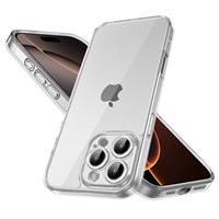 Mootobo for iPhone 16e Case, Military Grade Shockproof Drop Protection, Full Body Frosted Translucent Back Phone Cover, Anti-Fingerprint Phone Case for iPhone 16e 6.1-Inch - White