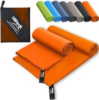 HiiPeak Microfibre Towel Compact Camping Beach Towel travel towels - Quick Dry Lightweight Absorbent Sports Gym Swimming Hiking Drying Towel for Men,Women