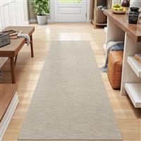DEXI Runner Rug, Extra Long Non-Slip Dirt Trapper Mat, Rubber Backed Kitchen Rugs, Thin and Washable Floor Carpet Runners for Hallway Entryway Laundry Besides