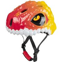 Favoto Kids Children Bike Helmet - Toddler Dinosaur Cycling Bicycle Helmet Breathable Yellow Red Adjustable Helmet for Boys and Girls