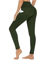 CAMPSNAIL Leggings for Women UK with Pockets High Waisted Ladies Black Sport Stretchy Gym Trousers Running Soft Tummy Control Yoga Pants Workout Hiking
