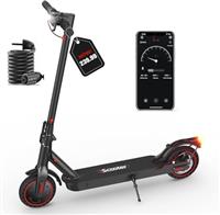 iScooter Electric Scooter, i9 Electric Scooters Adult, 8.5Solid Tires, 30km Range, 3 Speed Mode, Foldable Electric Scooters with APP, Double Braking System for Adults and Teens