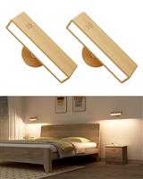 DetarZinLED Battery Operated Wall Lights,Wireless Rechargeab
