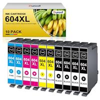 Gureef 604XL Ink Cartridges for Epson 604 604xl Multipack for Epson XP2200 Ink Cartridges Compatible with XP 3200 XP 4200 XP-4205 XP 2200 XP-2205 WF-2935 (10 Pack)