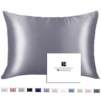 Ravmix Silk Pillowcase for Hair and Skin 21Momme Both Sides Mulberry Silk Pillow Case with Hidden Zipper