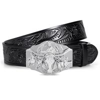 LEACOOLKEY Womens Stretchy Waist Belts Skinny Elastic Belts