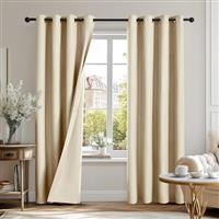 Deconovo Double-sided Total Blackout Curtains for Bedroom