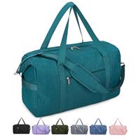 for Easyjet Airlines Cabin Bag 45x36x20 Underseat Foldable Travel Duffel Bag Holdall Tote Carry on Luggage Overnight for Women and Men