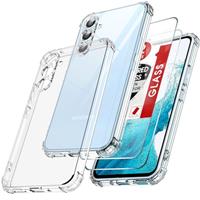 LeYi 1+2+2 Pack Case Compatible for Samsung Galaxy A53 5G, 2