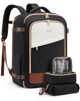 LOVEVOOK Travel Backpack Cabin Size, Carry On Easyjet Ryanair Backpacks for Women, Large Hand Luggage Rucksack for Airplanes, Rucksack 15.6/17.3''/18"