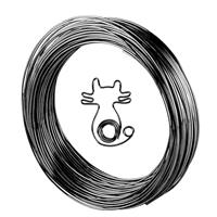 MORAINJAY 18 Gauge Aluminum Craft Wire, 1mm, 45M/165 Feet Bl