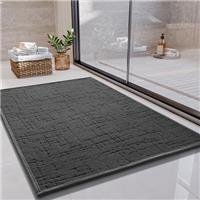 SIXHOME Bath Mats Non Slip Bathroom Mat Soft Washable Rug Quick