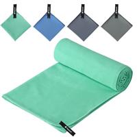 Hosuni Microfibre Towels Set, Soft Lightweight Gym Towel, Super Absorbent & Ultra Compact Travel Towel for Beach Sports Swimming Gym Yoga Camping Hiking (180 x 90cm +140 x 70cm+60 x 30cm)