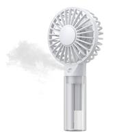 TOPK Portable Misting Fan - Rechargeable Handheld Personal Spray Water Mist Fan 32ml Water Tank Mini Cooling Hand Fans for Travel, Outdoors, Makeup, Camping, Home, and Office Use