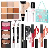 YBUETE Makeup Kit for Teens Girls Women,Portable Makeup Present Set for Beginners & Professionals, Travel Makeup Kit,Cosmetic Bundle Include Foundation Eyeshadow Palette Lipstick Eyeliner Mascara