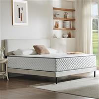 Sleremind mattress, Hybrid Mattress with with 7 Zone Springs, Medium Firm with Pressure Reduction Technology