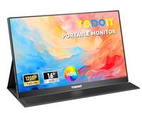 Yodoit Portable Monitor 17.3" 100% sRGB 19201080 100% SRGB FHD Screen IPS Display with USB Type C Built-in Speakers Eye Care for PC, Laptop, MacBook, Xbox, PS 3/4/5, Switch