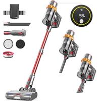 Avalsor Cordless Vacuum Cleaner, 550W/45KPa/65Min Vacuum Cleaner, Ultra Quiet Automatic Charging Cordless Vacuum, 1.6L Capacity, with LED Display/Anti-Tangle Brush for Hardwood Floor, Carpet, Pet Hair