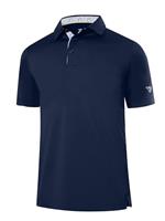 Boyzn Men's Golf Shirt - Breathable Quick-Dry Lightweight Polo Shirts for Men with Solid/Print Designs, Casual & Golf Wear