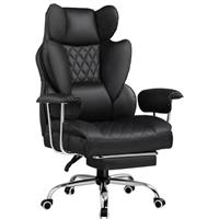 GTPLAYER Gaming Chair with Footrest, Ergonomic Computer Chair Heavy Duty High Back Lumbar Support Home Executive Office