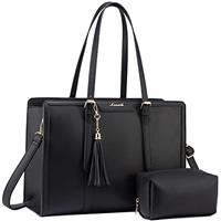 LOVEVOOK Laptop Tote Handbags for Women 2 Set