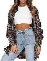 LACOZY Women Long Sleeve Going Out Tshirt Crewneck Basic Cro