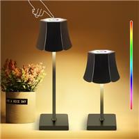 AOZBZ Rechargeable Cordless Table Lamp, 3-Level Dimmable Bri