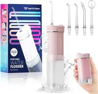 JTF Travel Water Flosser Cordless,Portable Water Dental Flosser with DIY Modes