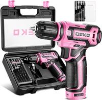 Cordless Drill with Portable Tool Set Gift Box