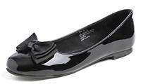 Feversole Women's Round Toe Cute Bow Trim Ballet Flats Dolly