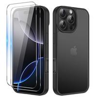iCatchy for iPhone 15 Pro Case 6.1-Inch, Shockproof Anti-Fin