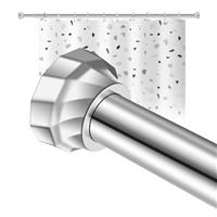 Spring Tension Shower Curtain Pole Adjustable,Spring Tension Shower Pole No Drill,Shower Curtain Rod for Bathroom Tension Pole