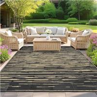 SHACOS Garden Outdoor Rugs, Waterproof Patio Rugs, Reversible Plastic Grass Rugs, UV Resistant Patio Rugs for Patio Deck Beach