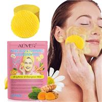Turmeric Cleansing Pads 40 PCS | Turmeric Kojic Acid Cleansing Pads for Cleansing and Exfoliating | Turmeric Face Pads Balance Skin Oil And Water