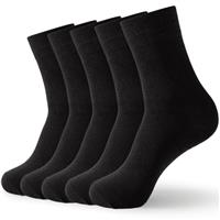Josnown Running Trainer Socks for Men Women, 6 Pairs Cushioned Breathable Cotton Low Cut Sports Ankle Socks, Moisture Wicking, Anti-Blistering, UK Sizes 9-11