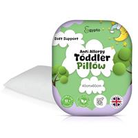 EGYPTO Anti-Allergy Cot Bed Duvet and Pillow Set - Available in 4.5, 7.5 & 9 TOG (120 x 150cm)