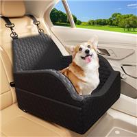 UNICITII Dog Booster, Memory Foam Car Seat for Small Medium